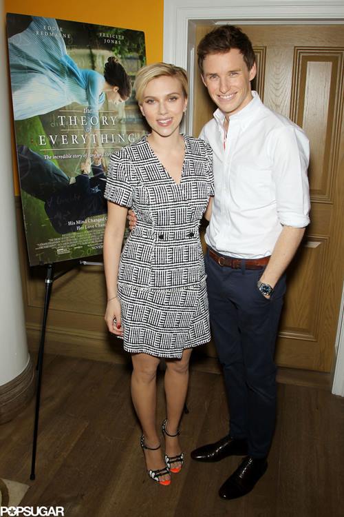 Scarlett Johansson & Eddie Redmayne