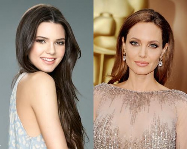 Kendall Jenner & Angelina Jolie