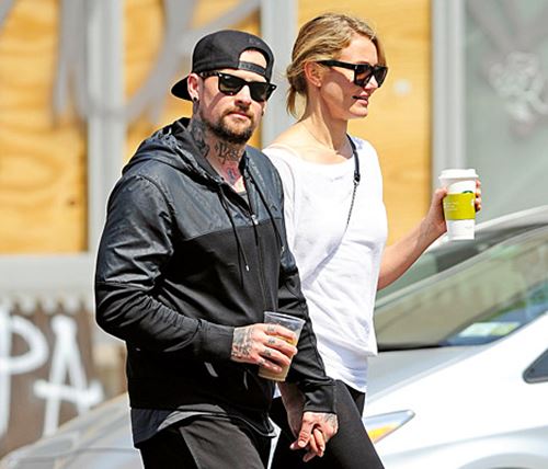 Cameron Diaz & Benji Madden