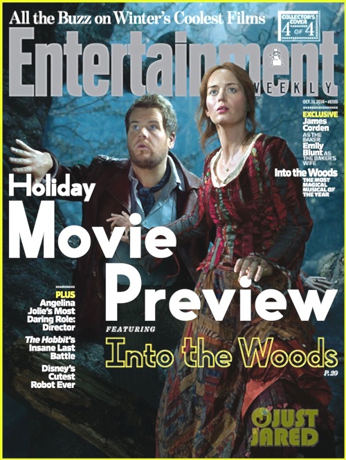 “จอห์นนี่ เดปป์” นำทีมนักแสดง  Into the Woods ขึ้นปก Entertainment Weekly ฉบับพิเศษ