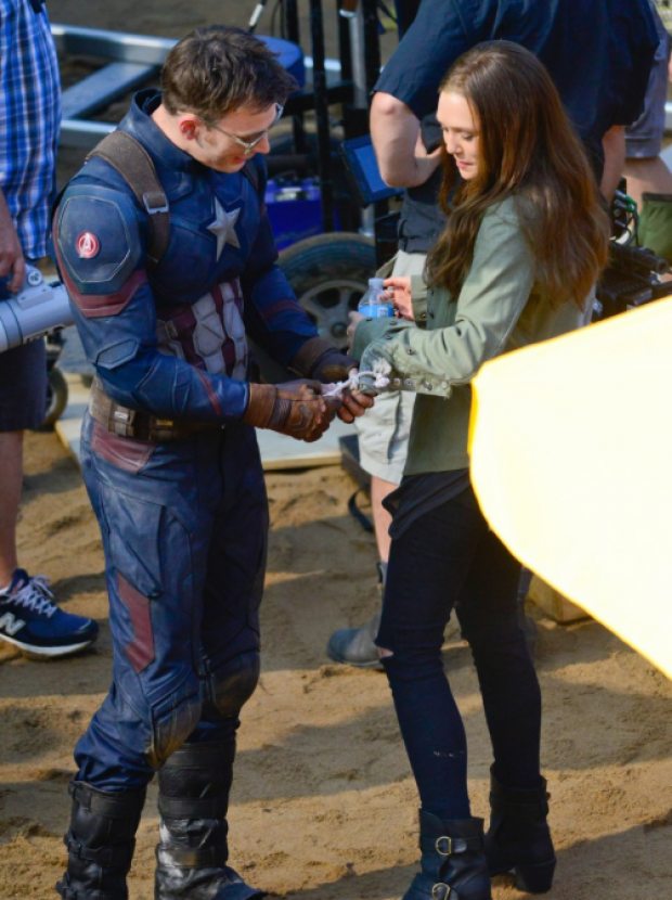 เบื้องหลังจากกองถ่าย Captain America 