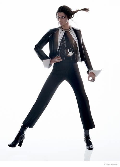 เคนดัล เจนเนอร์ สวยเริดบนปก Vogue US