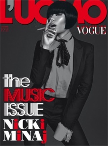 นิกกี้ มินาจ กับลุคสุดเท่ห์บนปก L’Uomo Vogue