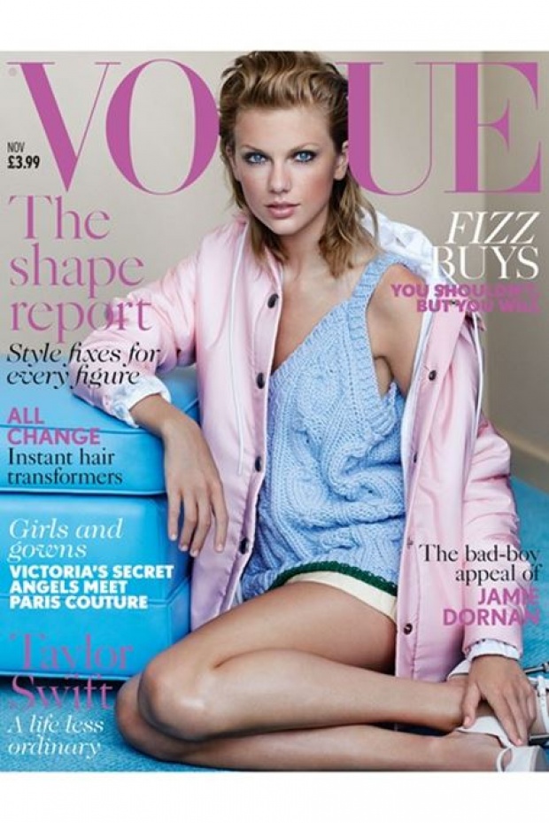 สวยสดใส กับ เทย์เลอร์ สวิฟต์ บนปก Vogue British