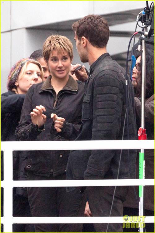 เซย์ลีน วูดลีย์ เครียดถ่ายหนัง Insurgent