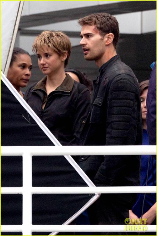 เซย์ลีน วูดลีย์ เครียดถ่ายหนัง Insurgent