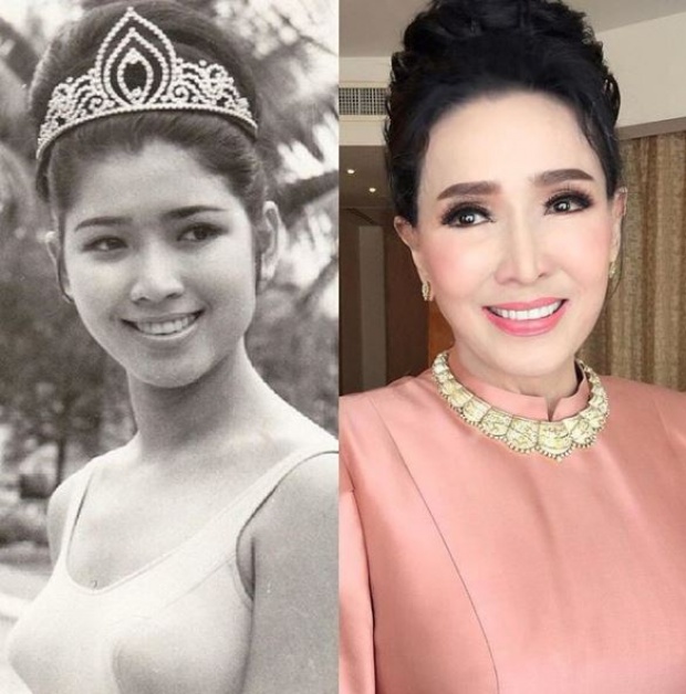 สวยไม่สร่าง!ภาพล่าสุดของ อาภัสรา วัย 70 ปีขโมยซีนในงานแต่งของลูกชายป๊อก-มาร์กี้