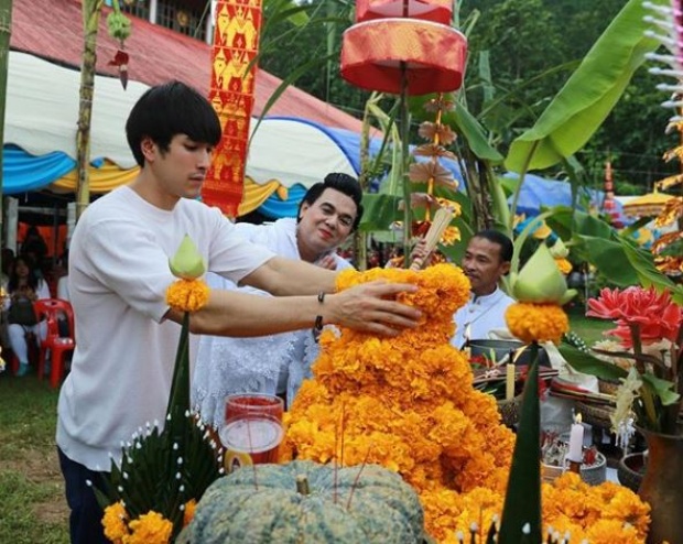 แห่ส่องขันน้ำมนต์!! “ณเดชน์” ทำบุญใหญ่เททองหล่อพระพุทธมารวิชัย ที่แม่ฮ่องสอน (มีคลิป)