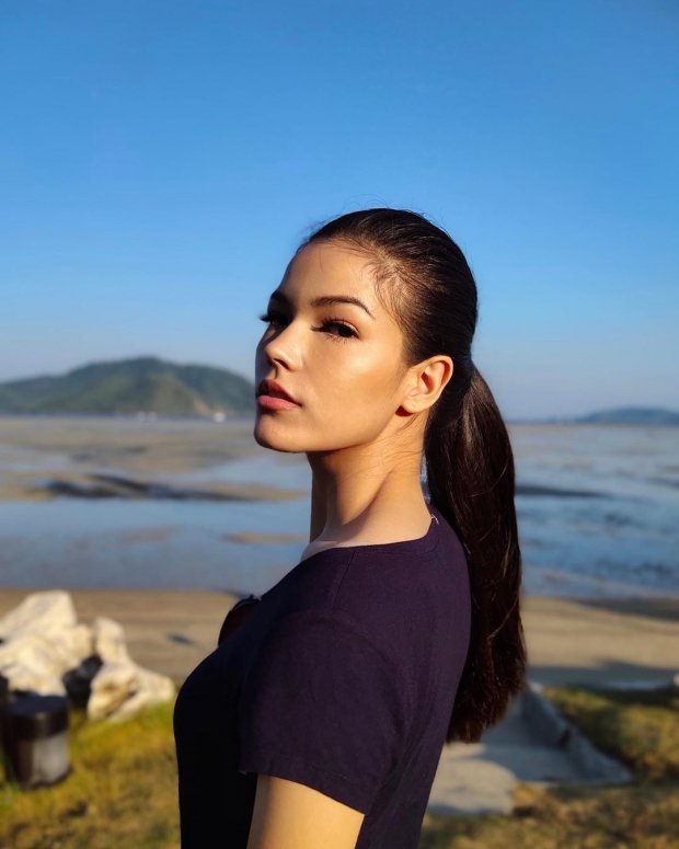 สวยตาเเตก ส่อง 10 ลุค สุดปังของ ฟ้าใส ปวีณสุดา miss universe thailand 2019