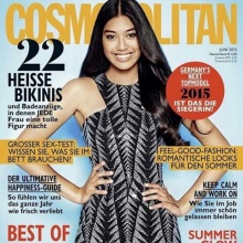 สวยเลอค่า ใบตอง น้อง ดีเจมะตูม สาวไทยคนแรก ที่ได้ขึ้นปก COSMOPOLITAN เยอรมนี!!