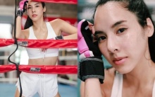 “เบเบ้ ธันย์ชนก” โชว์ลีลาการซ้อมต่อยมวย สุดสตรอง เตะไม่ยั้ง สามีอาจมีหนาว!! (มีคลิป)