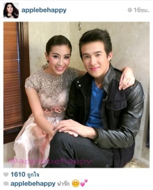 อัพเดทภาพ คู่จิ้นสุดฟิน เจมส์ มาร์ - มิ้น ชาลิดา