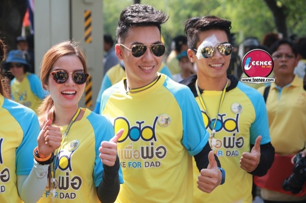 พี่มอสนำทีมน้องๆThe Star ร่วมกิจกรรม ปั่นเพื่อพ่อ BIKE FOR DAD