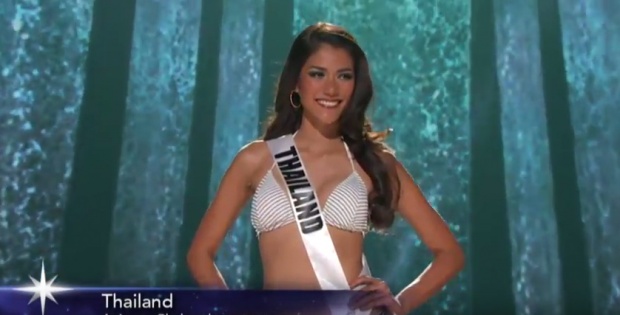 แนท อนิพรณ์ ประชันโฉมรอบพรีลิม บนเวที Miss Universe 2015