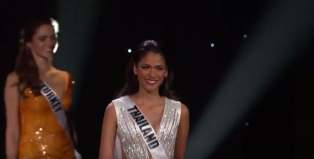 แนท อนิพรณ์ ประชันโฉมรอบพรีลิม บนเวที Miss Universe 2015