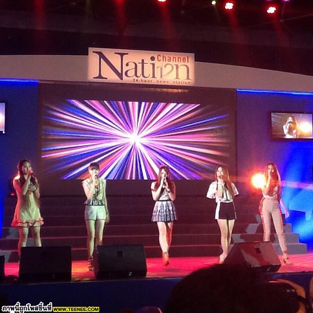 รูป คอนเสิร์ตงาน Nation Channel เมื่อวันเสาร์ที่ผ่านมา