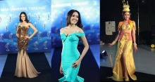 เปิดตัวชุดราตรีและชุดประจำชาติ Miss Universe Thailand 2013