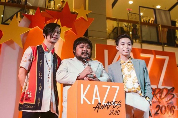 มาแล้วผลรางวัล Kazz Awards 2016  เจมส์จิ-ใหม่ ซิวรางวัลซุปตาร์แห่งปี