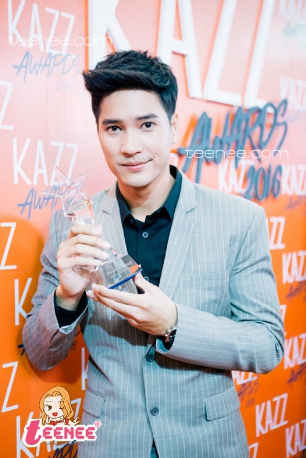 มาแล้วผลรางวัล Kazz Awards 2016  เจมส์จิ-ใหม่ ซิวรางวัลซุปตาร์แห่งปี