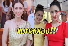 แมท ภีรนีย์ ลงภาพนุ่งชุดไทย ทริปนี้ไงที่ไปทำบุญกับสงกรานต์