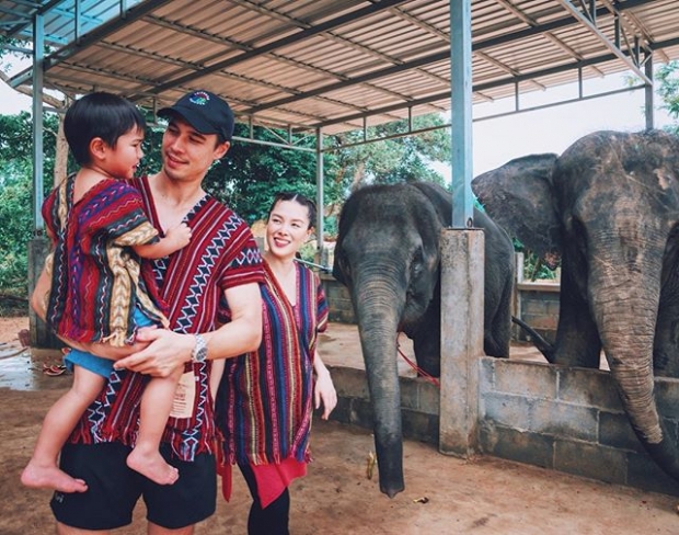 Healthy แม้กระทั่งท้อง!  “ลีเดีย ศรัณย์รัชต์” โพสต์ภาพความสตรอง “ต่อยมวยคู่กับสามี”