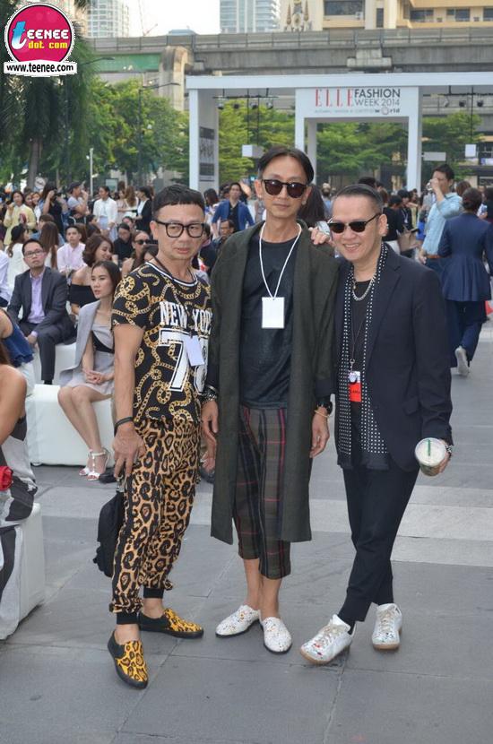 เหล่าเซเลบที่มาร่วมงาม @ ELLE  FASHION  WEEK  2014