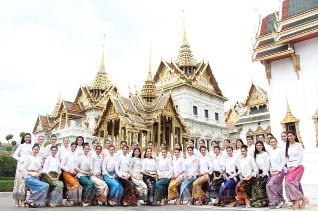 40 สาวงามมิสยูนิเวิร์สไทยแลนด์ 2016 ในชุดไทยร่วมสมัยเลอค่ามากๆ