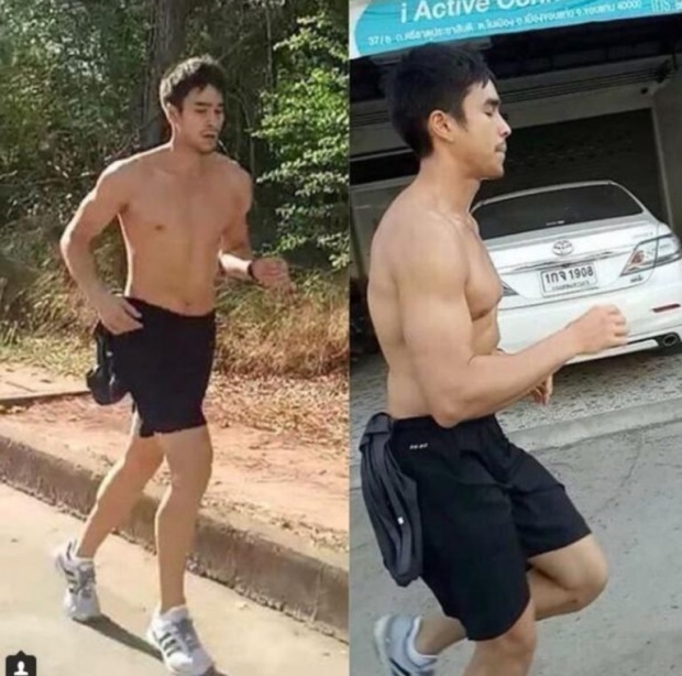 ณเดชน์ แค่กลับขอนแก่น ถอดเสื้อวิ่งออกกำลังกาย ก็โดนแซวหนักมากขนาดนี้