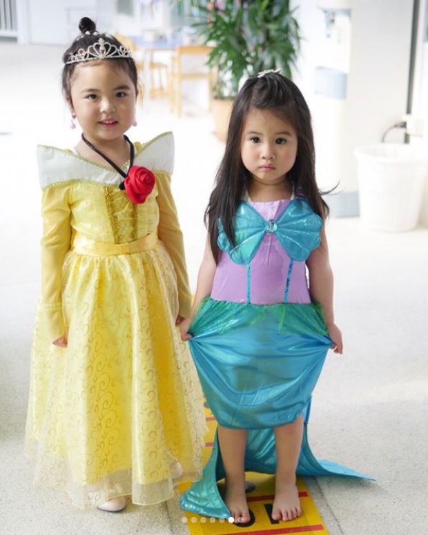 น่ารักสุดๆ!! “น้องมายู” สวมชุด Little mermaid ร่วมงานโรงเรียน