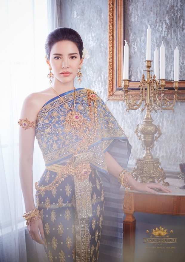 สวยไม่สร่าง อ้อม พิยดา ถ่ายแบบชุดไทย งดงามมาก!