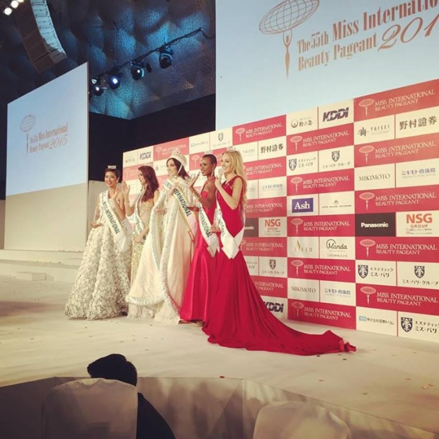 ประกาศแล้วผู้คว้ามงกุฎ Miss International 2015