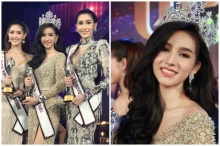 ไม่หลุดโผ!! โยชิ มงลงหัว คว้า Miss. Tiffanys Universe 2017(คลิป)