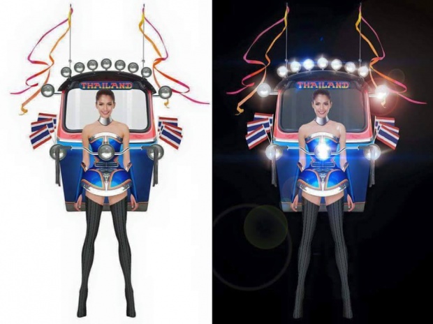 ภาพเบื้องหลังทำชุด “ตุ๊กตุ๊กไทยแลนด์” นักออกแบบลงทุนเชื่อมเองกับมือ!!