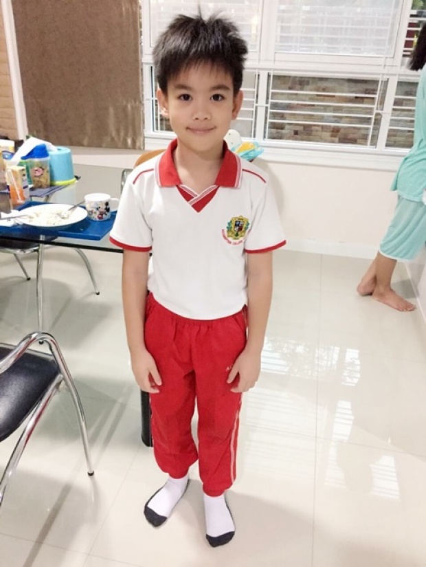 “น้องแอร์บัส” ลูกชาย “โอ วรุฒ” โตแล้วขึ้นแท่นนายแบบ