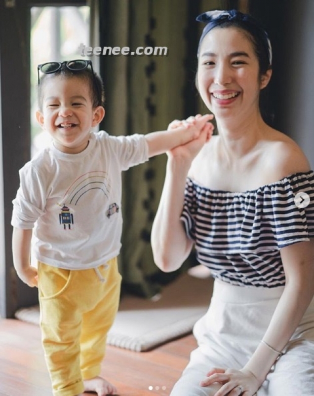 น้องดินลูกพ่อกัปตัน-เเม่เอ้ก ฟิตจัดโชว์พลังกล้ามเเขน