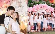 “เอ็ม บุษราคัม” ยกแก๊งเพื่อน จัดปาร์ตี้ Baby shower ต้อนรับลูกสาว!!