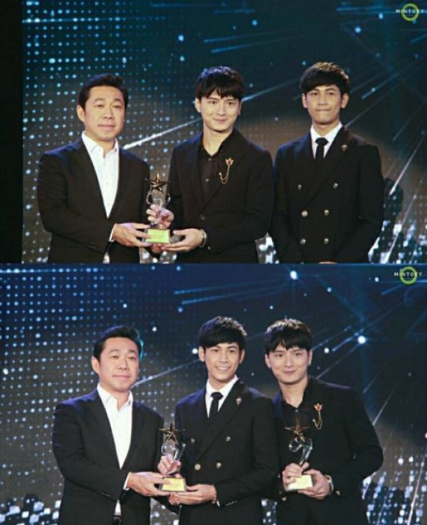 คริส-สิงโต” สุดปลื้ม!!! คว้ารางวัล “ดาราคู่ขวัญ (คู่จิ้น) แห่งปี”  งาน “Maya Awards มายามหาชน 2017”