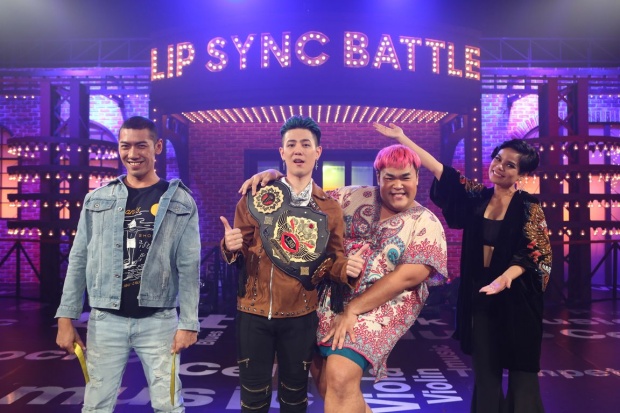 เวทีระอุ!!! “ปิงปอง” ปล่อยของสุดพลัง “เพชร” ถอดเสื้ออวดหุ่นแซ่บ     ใน “LIP SYNC BATTLE THAILAND”