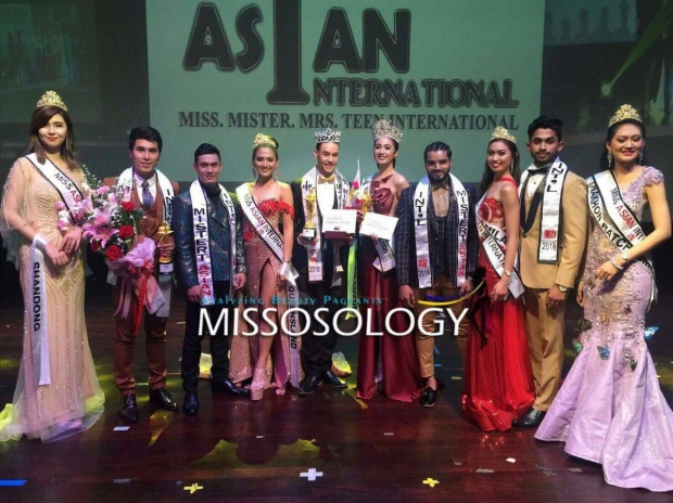 เผยโฉมหนุ่มหล่อสาวสวยคว้ามงกุฎ งาน Mister and Miss Asia international 2018