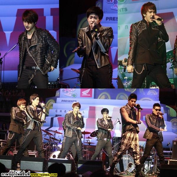 เก็บตก... boyband  วง Evo nine ในงาน [V] Music Festival 	