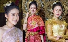 งามอย่างไทยของแท้!! “ทับทิม อัญรินทร์” ขอสวมชุดไทย งานนี้สวยเลอค่าหนักมาก!!