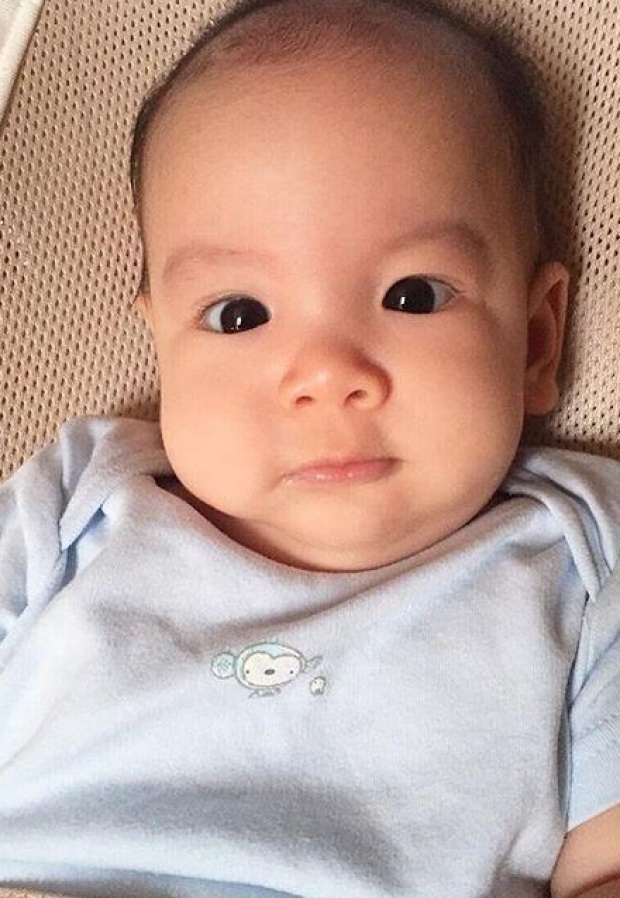 ภาพน่ารักๆ!!น้องธัชช ลูกชาย แนน ชลิตา