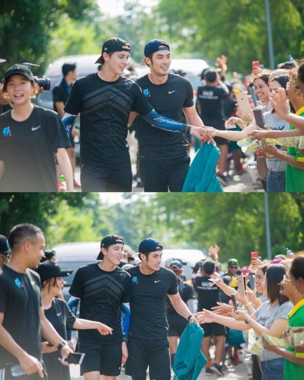 รวมภาพ!! บอย-เจมส์จิ-เต้ย แท็กทีมร่วม ก้าวคนละก้าว กับ พี่ตูน