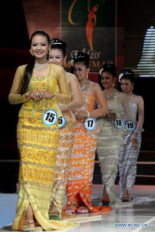 ว้าว!!! "มิส เมียนมาร์2012" งามๆ แหล่มๆ ไม่แพ้สาวไทย ทั้งน้านนน 