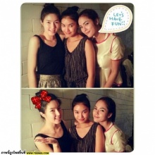 Pic : อุ้ม ลักขณา กับอิริยาออกกำลังกาย กับแก๊งค์เพื่อนสาว