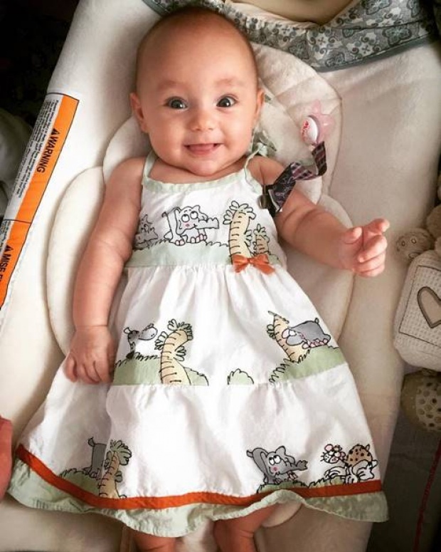 รวมภาพ น้องมายา ลูกสาว นาตาลี เกลโบวา ตาโตใสแป๋ว