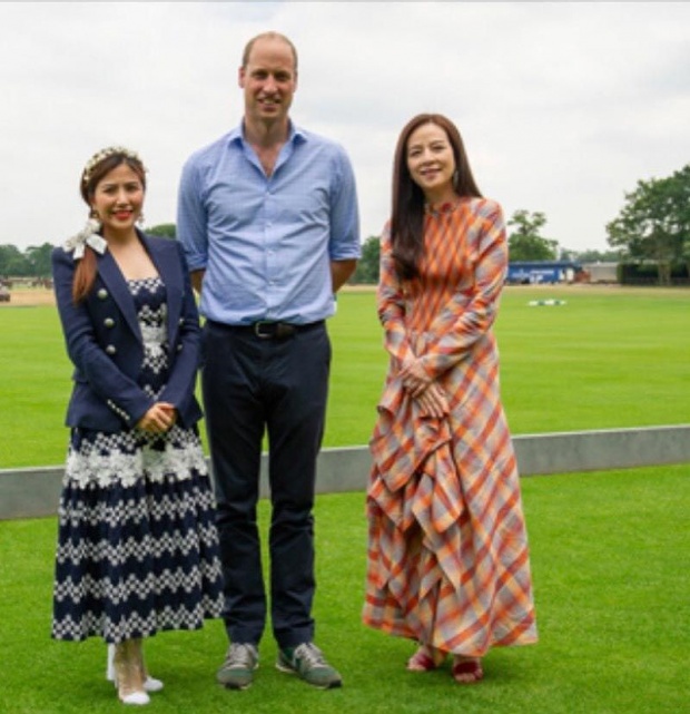 ปลื้มปีติ! มาดามแป้ง ถ่ายภาพคู่กับ พระองค์หญิงฯ และ 2 เจ้าชายแห่งอังกฤษ