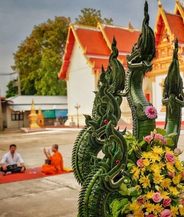 “อั้ม อธิชาติ” เดินทางแก้บนพานบายศรีรูปพญานาคสุดยิ่งใหญ่ ที่ “นครพนม” พร้อมปรากฏการณ์สุดอัศจรรย์ !!! 