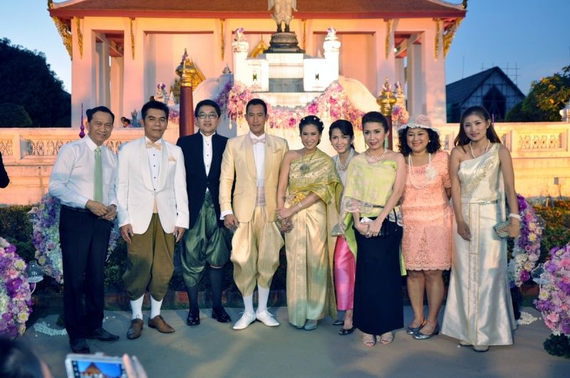 Pic : ชื่นมื่น ภาพบรรยากาศงาน ฉลองมงคลสมรสพระราชทาน ‘ป๊อก-ตั๊ก’  