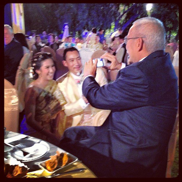 Pic : ชื่นมื่น ภาพบรรยากาศงาน ฉลองมงคลสมรสพระราชทาน ‘ป๊อก-ตั๊ก’  